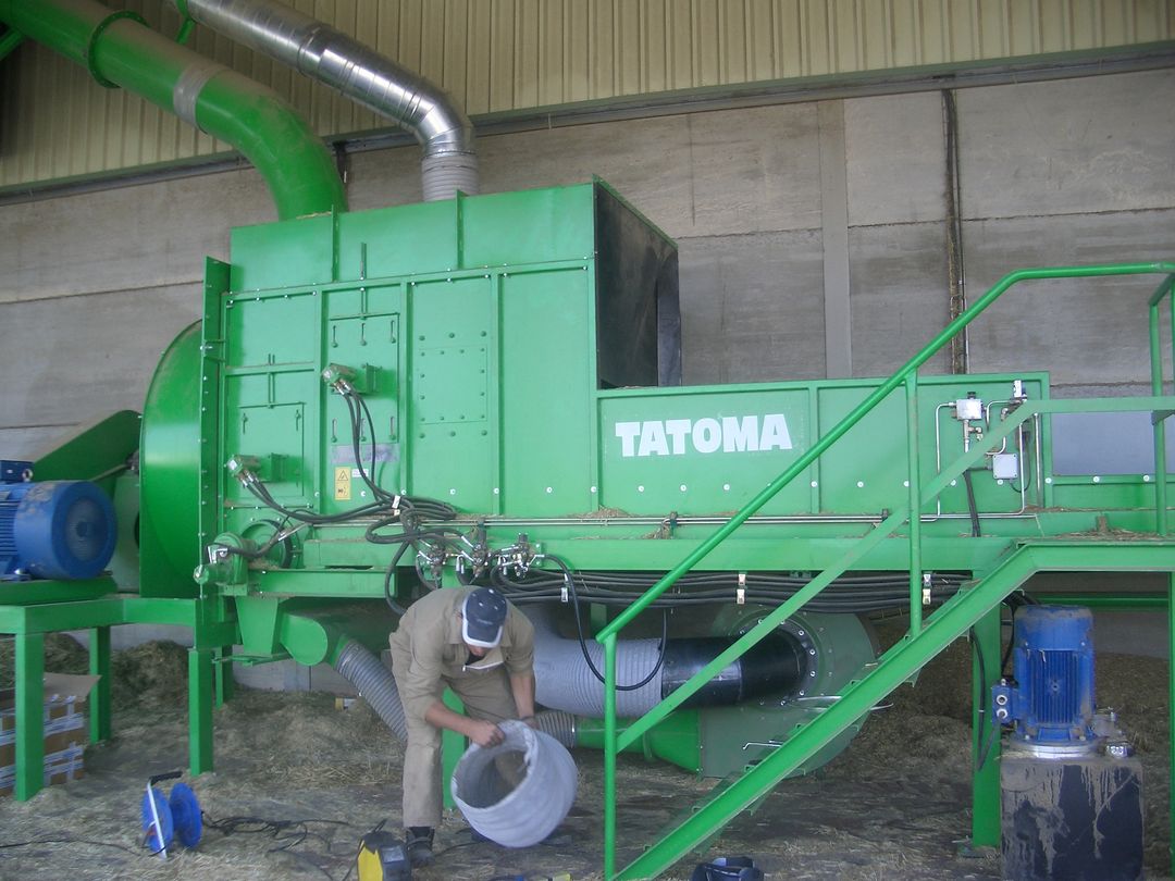 Straw processing plants